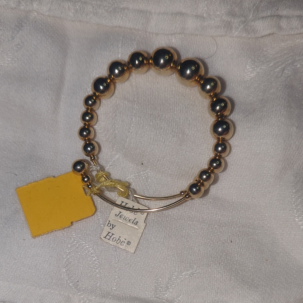 🛍️ Wrap Around Vintage Hobe Beaded Bracelet W/ Original Tags